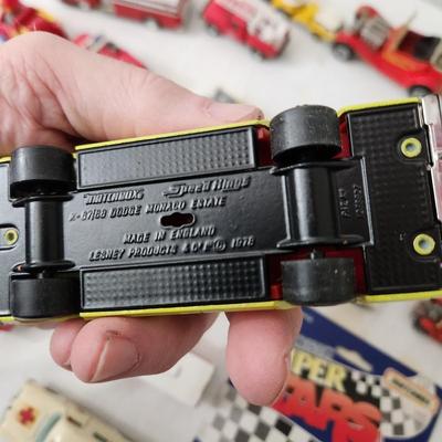 Lot of Matchbox, Hot Wheels, Playart & Others Fire Dept. Vehicles Red Line Matchbox