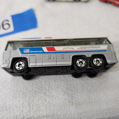 Large Lot Vintage Toy Die Cast Vehicles Cars Truck Buses Trailer, Ertl General Lee, Lesney, AHI Brand Toys Japan Die Cast Many HO sacle