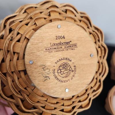 Lot of 7 Longaberger & Staker Baskets & Pottery