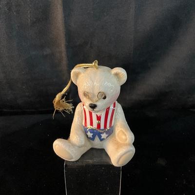 Lot 578 Lenox 100 Anniversary Patriotic Bear