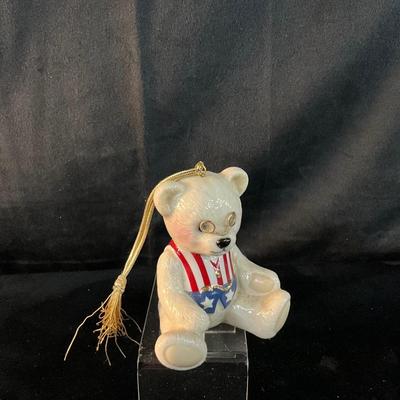 Lot 578 Lenox 100 Anniversary Patriotic Bear