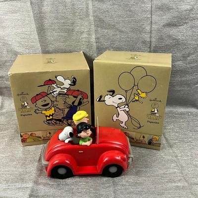 Lot 579 Hallmark Peanuts Gang Figures