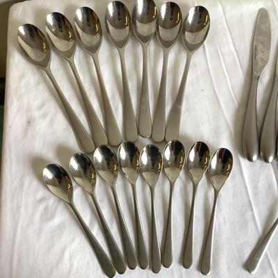 K8061 Vintage YAMAZAKI HAATAJA Stainless Steel Flatware Set