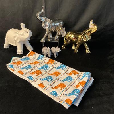 Lot 580 Pier 1 Elephant Decor Lot NEW