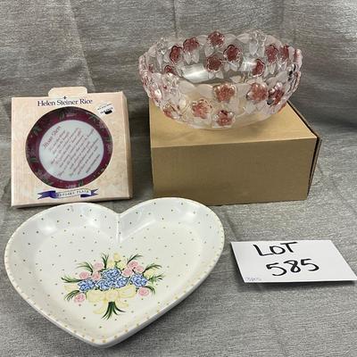 Lot 585 Studio Silversmiths Heart Gift Lot