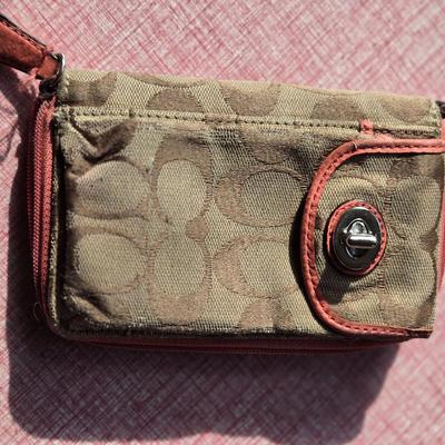Coach wallet/phone case