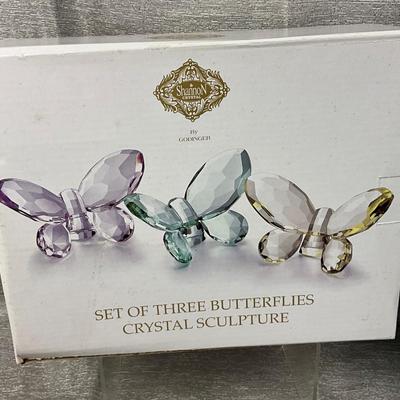 Lot 591 Butterfly Crystal Lot Shannon Crystal