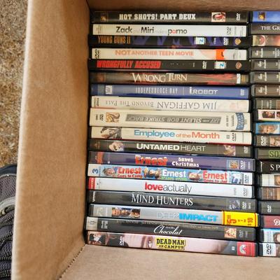 Box Lot of Movies DVDs Castle Love Actually Space Cowboys