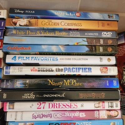 Lot of Movies DVDs Air Bud Buddies Series Santa Clause Wall E