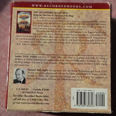The Fellowship of the Ring book on cd