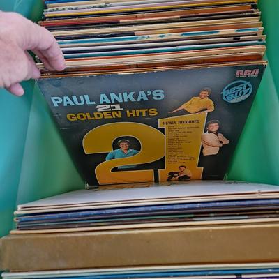 Large lot of Record Albums Lot 418