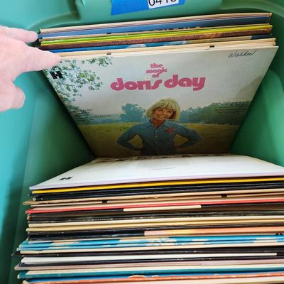 Large lot of Record Albums Lot 418