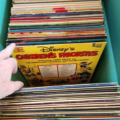Large Lot Record Albums Lot 419 Bakersfield 63 Big sound of the Drags! Paul Anka ,Tony Orlando, Redd Foxx Mickey Mouse Disco Chipmunks...