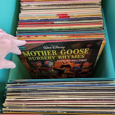 Large Lot Record Albums Lot 419 Bakersfield 63 Big sound of the Drags! Paul Anka ,Tony Orlando, Redd Foxx Mickey Mouse Disco Chipmunks...