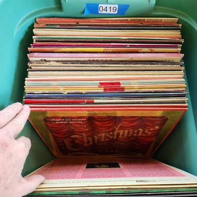 Large Lot Record Albums Lot 419 Bakersfield 63 Big sound of the Drags! Paul Anka ,Tony Orlando, Redd Foxx Mickey Mouse Disco Chipmunks...