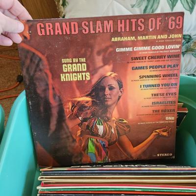 Large Lot Record Albums Lot 419 Bakersfield 63 Big sound of the Drags! Paul Anka ,Tony Orlando, Redd Foxx Mickey Mouse Disco Chipmunks...