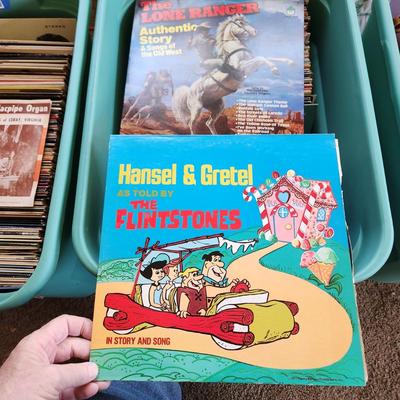 Large Lot Record Albums Lot 419 Bakersfield 63 Big sound of the Drags! Paul Anka ,Tony Orlando, Redd Foxx Mickey Mouse Disco Chipmunks...