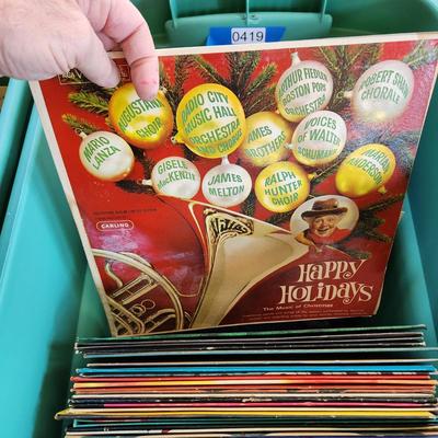 Large Lot Record Albums Lot 419 Bakersfield 63 Big sound of the Drags! Paul Anka ,Tony Orlando, Redd Foxx Mickey Mouse Disco Chipmunks...