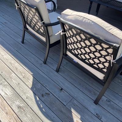 Hampton Bay Four Piece Patio Set (FP-MG)