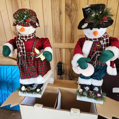 Mr Christmas Music & Animated Snowman tested