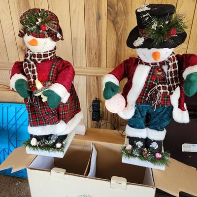 Mr Christmas Music & Animated Snowman tested