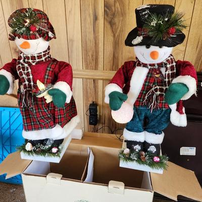 Mr Christmas Music & Animated Snowman tested