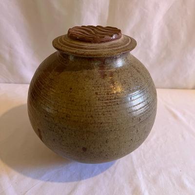 John Givvines Pottery Lidded Jar & More (D-RG)