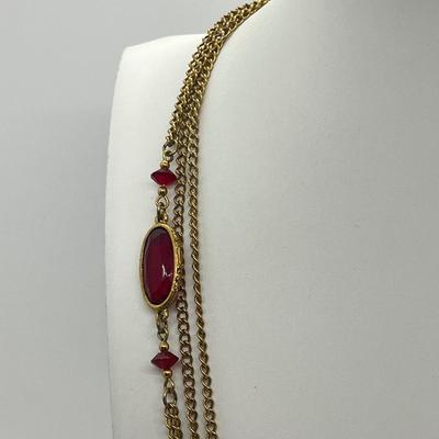 LOT 36: Antique Goldtone Necklace and More!