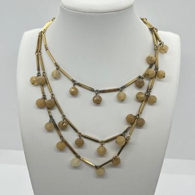 LOT 36: Antique Goldtone Necklace and More!