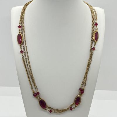 LOT 36: Antique Goldtone Necklace and More!