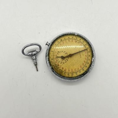LOT 62: Miscellaneous Vintage Items: First Aid Tin, Pocket Knife, Pocket Watch and More!