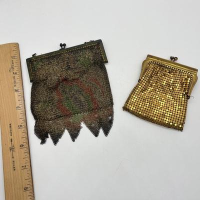 LOT 63: Vintage Beaded Coin Purses