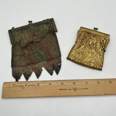 LOT 63: Vintage Beaded Coin Purses