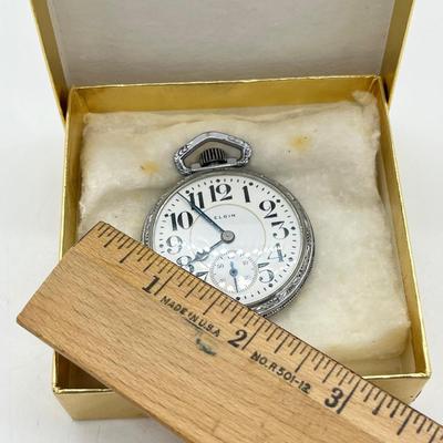 LOT 64: Vintage Elgin Pocket Watch