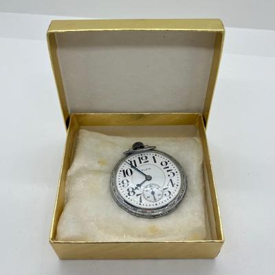 LOT 64: Vintage Elgin Pocket Watch