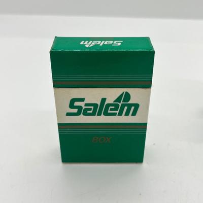 LOT 66: Gimme a pack of Salems! Cool Retro "Salem Cigarette Pack" Lighters