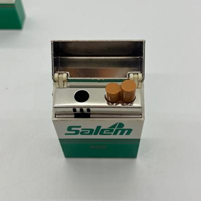 LOT 66: Gimme a pack of Salems! Cool Retro "Salem Cigarette Pack" Lighters