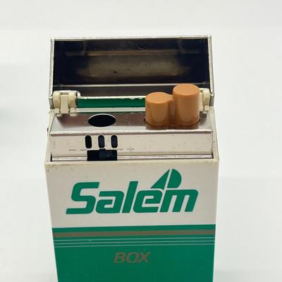 LOT 66: Gimme a pack of Salems! Cool Retro "Salem Cigarette Pack" Lighters