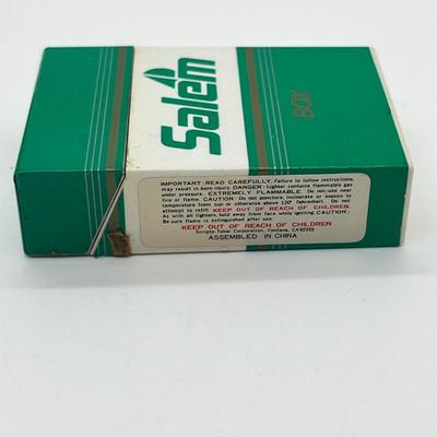 LOT 66: Gimme a pack of Salems! Cool Retro "Salem Cigarette Pack" Lighters