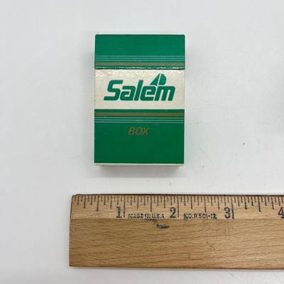 LOT 66: Gimme a pack of Salems! Cool Retro "Salem Cigarette Pack" Lighters
