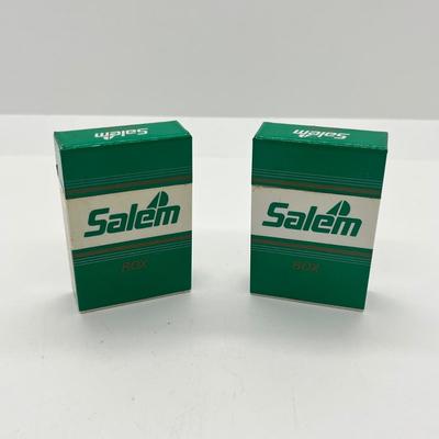 LOT 66: Gimme a pack of Salems! Cool Retro "Salem Cigarette Pack" Lighters