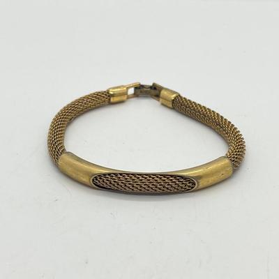 LOT 67: Amber and Goldtone Necklaces