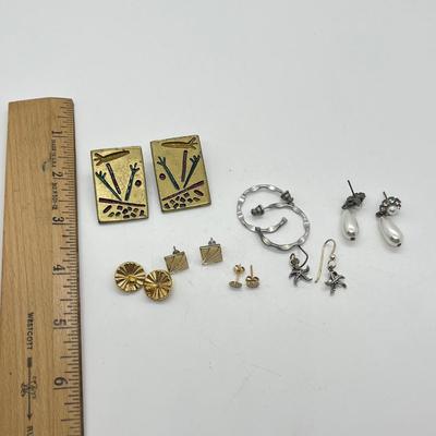 LOT 69: Pierced Earring Collection