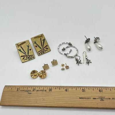 LOT 69: Pierced Earring Collection