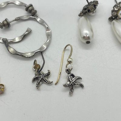 LOT 69: Pierced Earring Collection