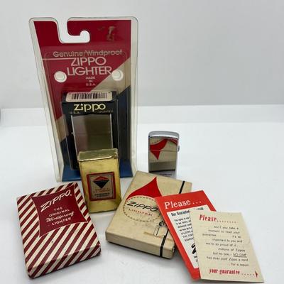 LOT 76: Vintage Lighter Collection: Zippo and More!