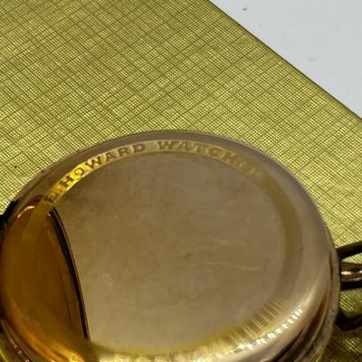 LOT 105: E. Howard Watch Company 17 Jewels Vintage Pocket Watch
