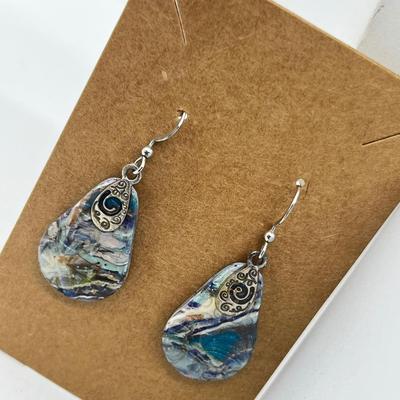 LOT 106: New In Package Jewelry Plus Unique "Colored Mud" Necklace and Earring Set