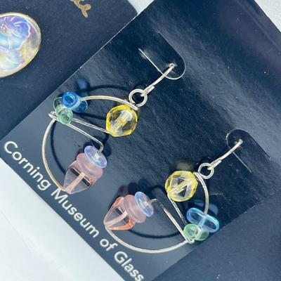LOT 106: New In Package Jewelry Plus Unique "Colored Mud" Necklace and Earring Set