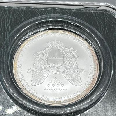 LOT 119: 2001 Silver Uncirculated Coin - 31.1 Grams